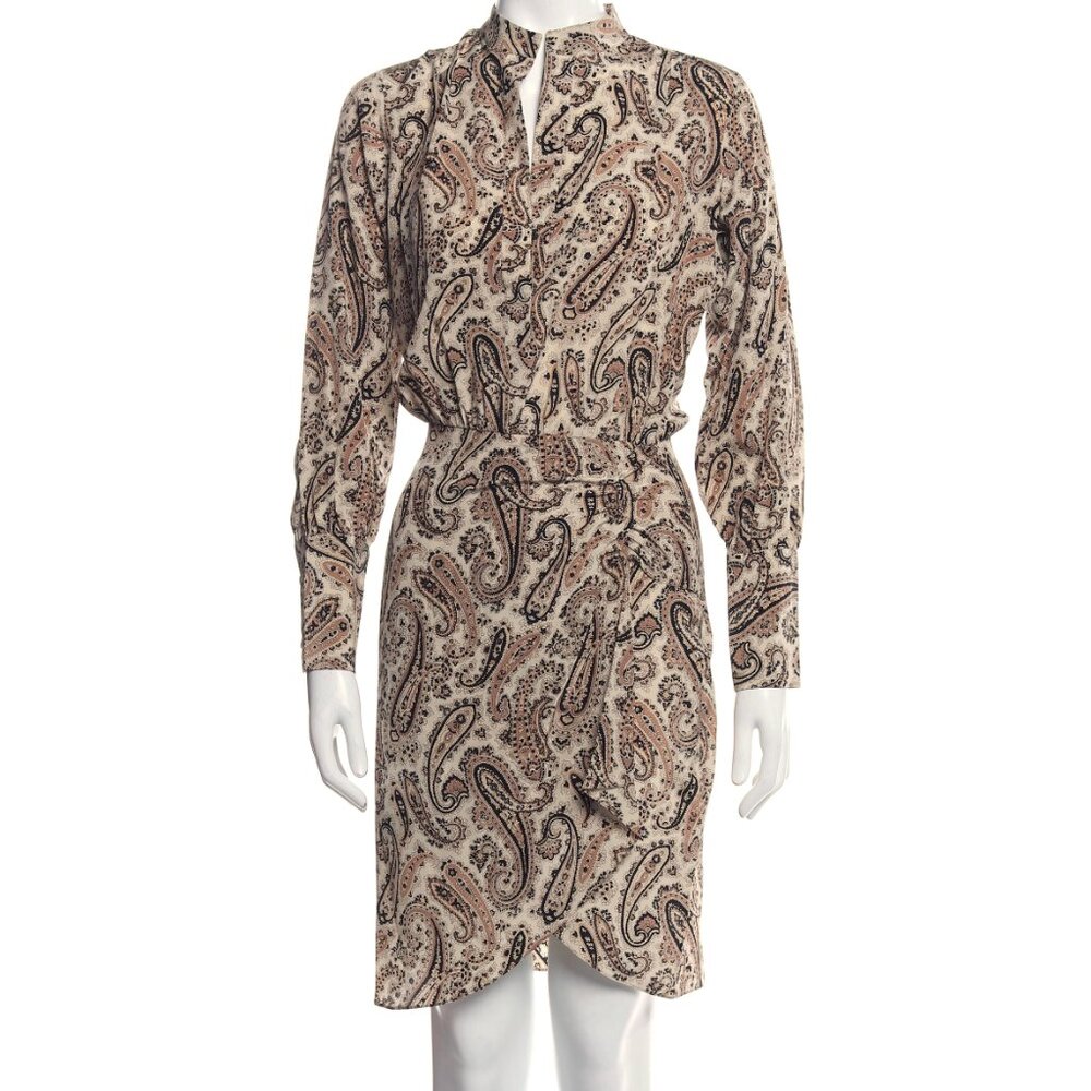 Nili Lotan: Silk Knee-Length Dress, Size: XS, 0